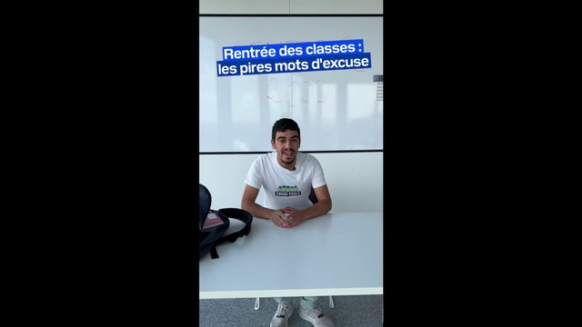 Les pires mots d'excuse des élèves et des parents pour sécher les cours