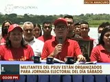 Militantes del PSUV en Delta Amacuro convocan al proceso de renovación de las 169 UBCH