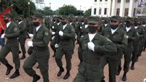 Ejército realiza práctica del acto central por su 43 aniversario de fundación