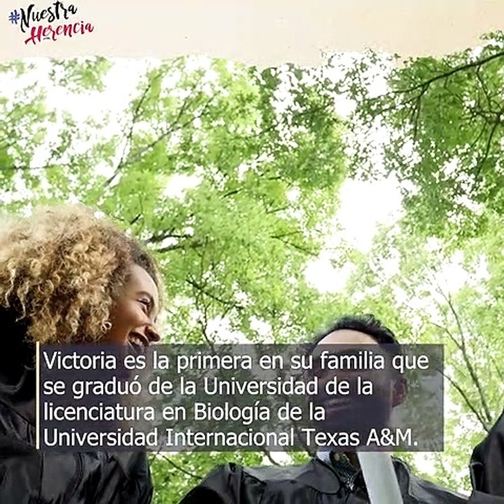 Hija de inmigrantes mexicano-estadounidenses, comparte su historia de superación como mujer hispana.