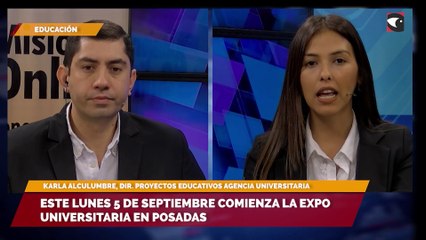 Este lunes 5 de septiembre comienza la expo universitaria en Posadas