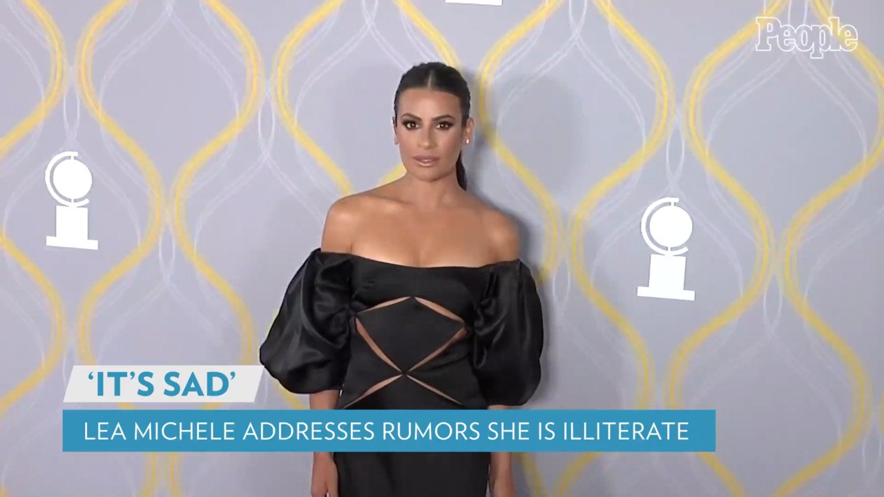 Lea Michele Says Online Rumors She Can't Read or Write 'Wouldn't Be the Case' If 'I Were a Man'