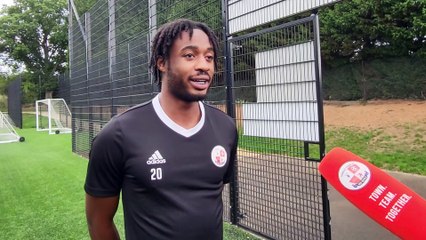 Crawley Town's James Balagizi looks ahead to Salford City trip