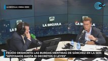 Feijóo desmonta las burdas mentiras de Sánchez en la SER: 