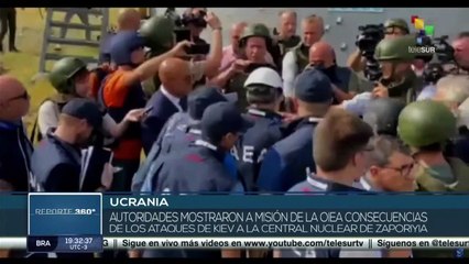 Fuerzas ucranianas bombardean constantemente la central nuclear de Zaporiyia