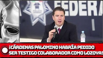 ¡Cárdenas Palomino habría pedido ser testigo colaborador como Lozoya!