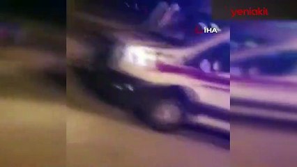 İYİ Parti Genel Başkan Yardımcısı Bahadır Erdem'in makam aracı vatandaşa çarptı