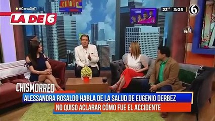 "Probablemente hay que reemplazar el hombro": Alessandra Rosaldo sobre accidente de Eugenio Derbez