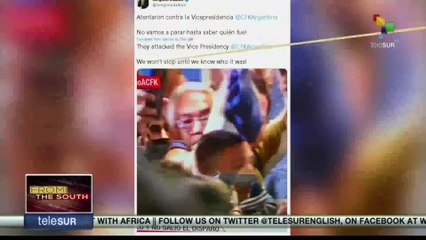 FTS 01-09 22:30 Man arrested for attempting on life of Argentina’s VP