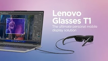 Gafas Lenovo T1: la "solución" de pantalla móvil personal