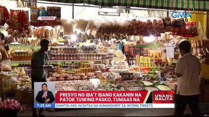 Télécharger la video: Presyo ng iba't ibang kakanin na patok tuwing Pasko, tumaas na | UB