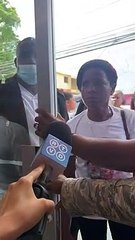 Reacción de familiares a prisión de  gente de Digesett asesinó 4 en Los Alcarrizos