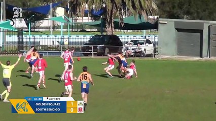 Golden Square's Jake Thrum kicks five goals against South Bendigo in round 10