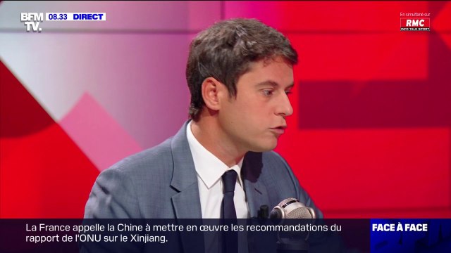 Gabriel Attal sur les superprofits: Notre priorité, c'est que les entreprises qui font des profits, permettent d'en faire profiter les français aujourd'hui, tout de suite