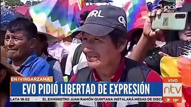 Evo se queja que cortan sus intervenciones en Bolivia TV