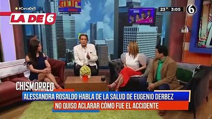 "Probablemente hay que reemplazar el hombro": Alessandra Rosaldo sobre accidente de Eugenio Derbez