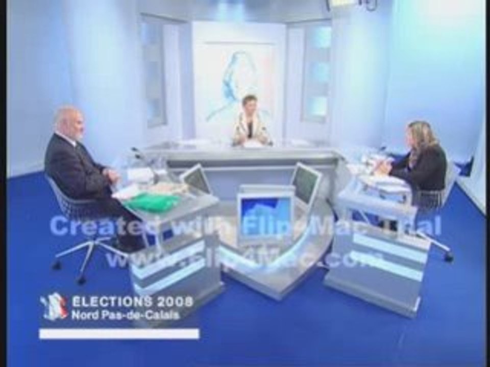 Calais : le débat Jacky Hénin contre Natacha Bouchart (2)