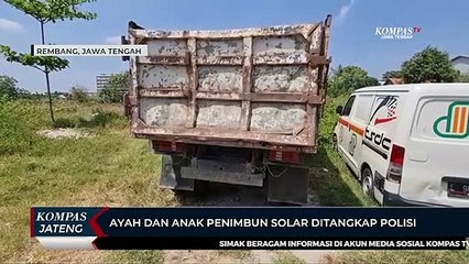 Ayah dan Anak Penimbun Solar Bersubsidi di Rembang Ditangkap Polisi