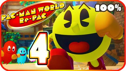 Pac-Man World: Re-PAC Walkthrough Part 4 (PS4, PS5) 100% Funhouse Episode