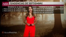 Pronóstico del tiempo para hoy viernes 2 de septiembre.