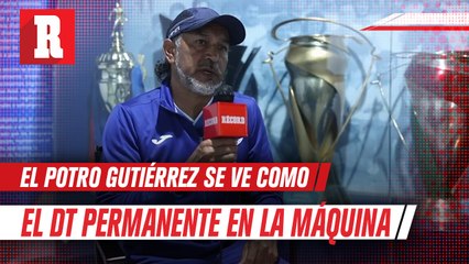 Potro Gutiérrez sobre ser interino del Azul "hoy estamos de una forma que no esperábamos y hay que dar la cara”