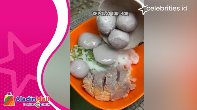 Mencicipi Sedapnya Bakso Gepeng dengan Perpaduan Minyak Bawang Putih