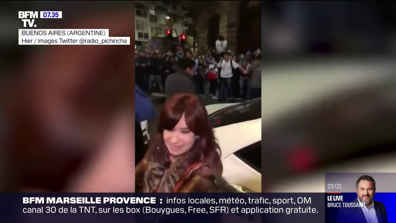 Argentine: les premières images de l'attentat à l'arme à feu contre la vice-présidente Cristina Kirchner