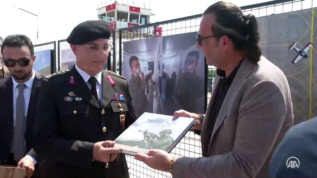 Anadolu Ajansı'nın Mehmetçik: Zaferin Askerleri Sergisi Uşak'ta açıldı