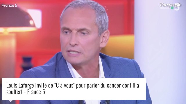Louis Laforge malade dans le secret et opéré : il livre des détails sur son cancer de la taille d'une balle de golf