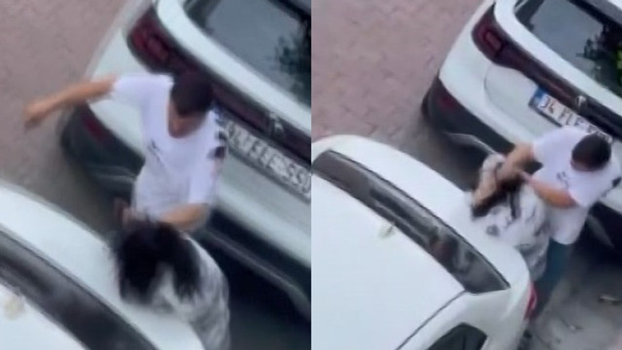 Güngören'de kadına şiddet; sokak ortasında dövdü