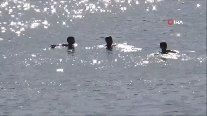 Edirne 3. sayfa: Meriç Nehri'ne giren çocukların tehlikeli oyunu