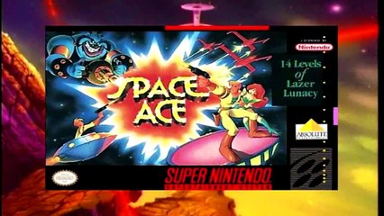 LOQUENDO JUEGOS OBRA DEL INODORO  #6 - Space Ace (SNES)
