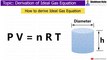 Ideal Gas Equation Crash Course Chemistry #12 | Derivation of pv=nrt | Boyle’s Law and Charles’s Law