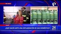 ¿Qué hacer ante una deflagración del balón de gas doméstico?