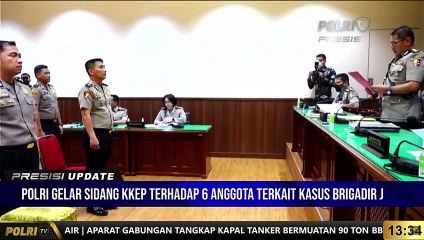 PRESISI UPDATE : Sidang Kode Etik Kompol BW Terkait Kasus Brigadir J