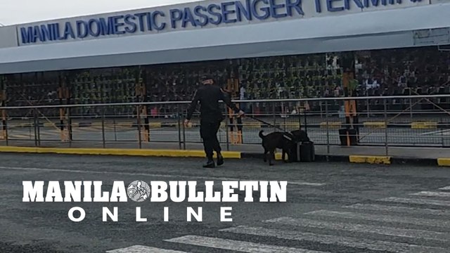 PNP Aviation Security conducts a simulation exercise for unattended baggage