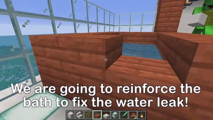 MODERN WATER HOUSE BUILD CHALLENGE in Minecraft