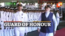 INS Vikrant Commissioning: PM Modi Receives Guard Of Honour After His Arrival