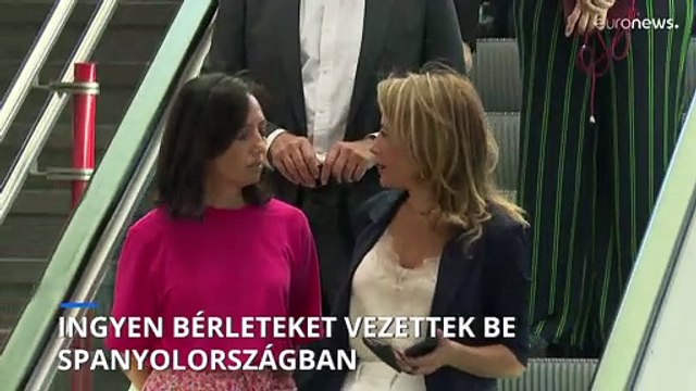 Kétszer annyian tömegközlekednek Spanyolországban mióta ingyenes bérletet vezettek be