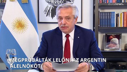 Egy férfi le akarta lőni az argentin alelnököt, de nem sült el a fegyvere