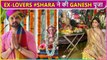 Ex-Lovers Shamita Shetty & Raqesh Bapat Does Pooja | Ganesh Chaturthi 2022