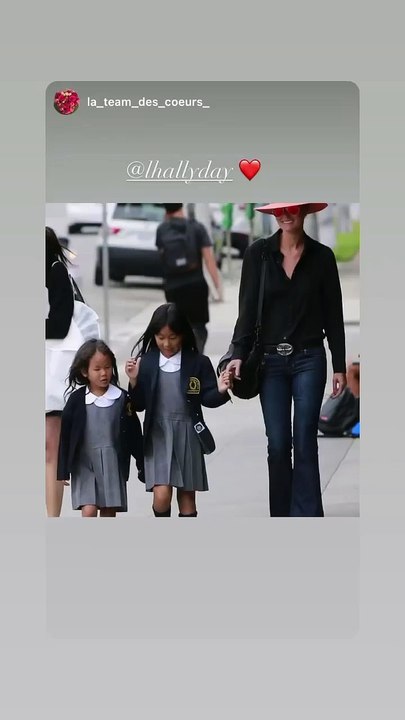 Laeticia Hallyday : c'est la rentrée des classes pour ses filles Jade et Joy