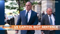 Retired NYPD officer gets 10 year jail sentence - longest for US Capitol Hill riots