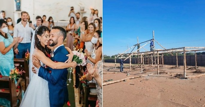 Brésil : ce couple a renoncé à la fête de son mariage pour construire une école en Afrique