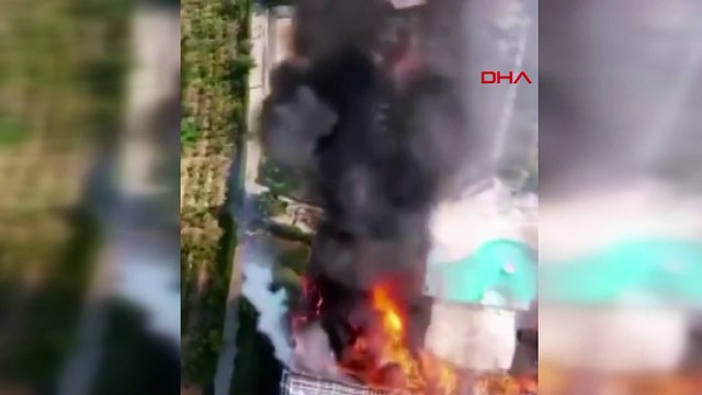 5 yıldızlı otel alevler içerisinde kaldı! Çok sayıda ekip sevk edildi: O anlar kamerada