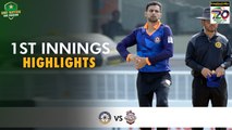 1st Innings Highlights | Central Punjab vs SP | Match 8 | National T20 2022 | PCB | MS2T