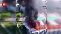 Alanya'da 5 yıldızlı otelin çatısı, alev alev yandı!