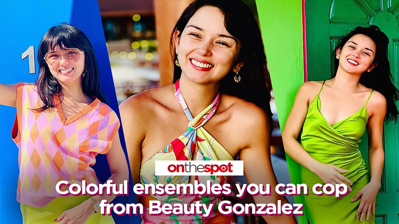 On the Spot: Colorful ensembles you can cop from Beauty Gonzalez