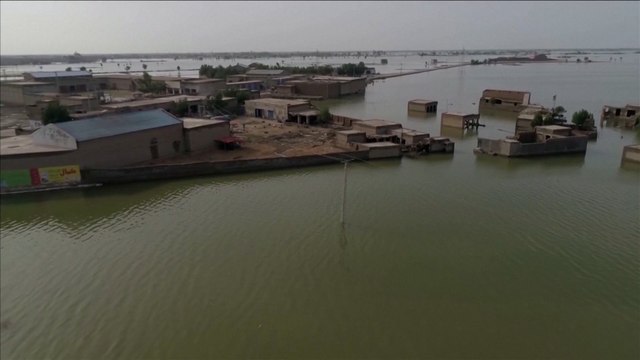 ‘On the front line’ of climate crisis: Pakistan reeling from floods after severe drought