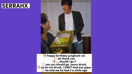 [Eng Sub] BTS Jin Surprise Appearance on Jungkook's 2022 Birthday Live!